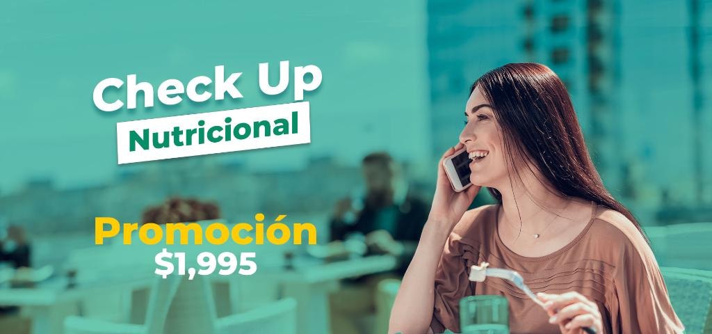 Check Up Nutricional — Promoción $1,995